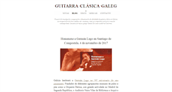 Desktop Screenshot of guitarraclasicagalega.com